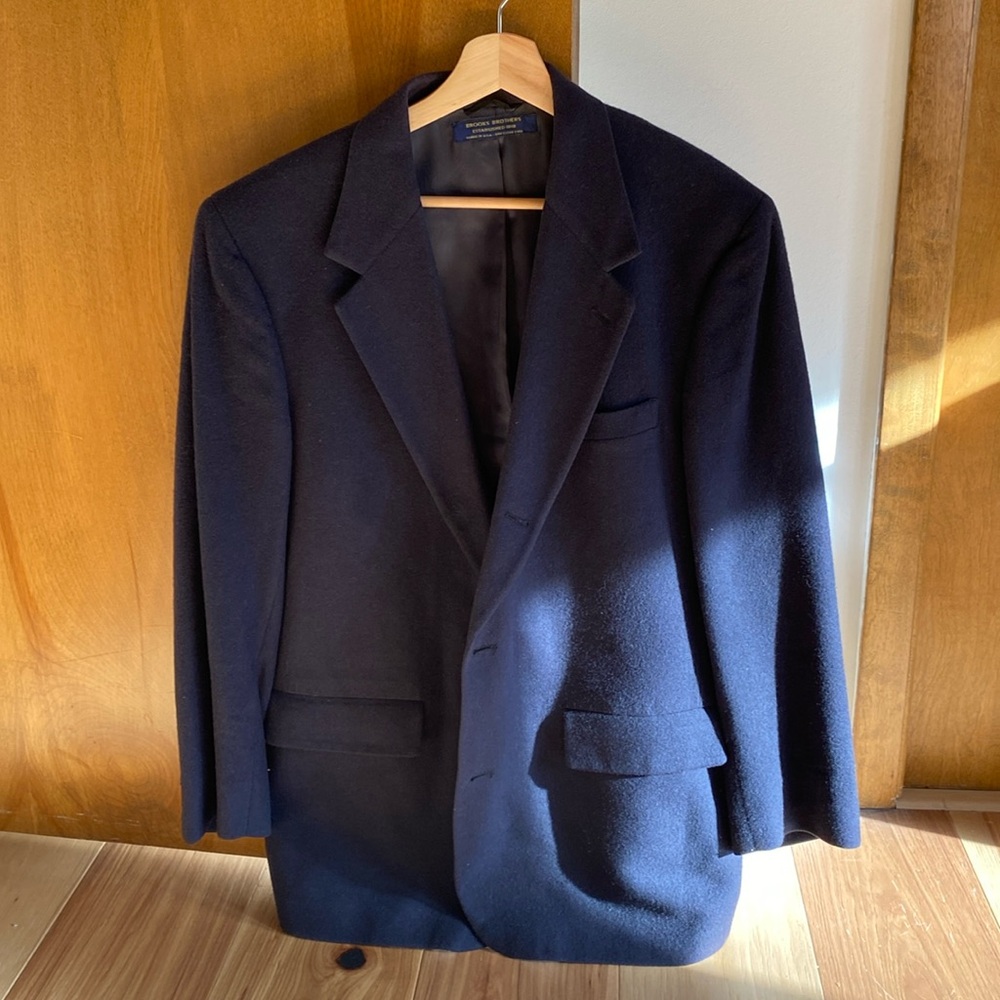 Camel Hair Overcoat
